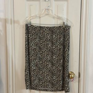 leopard print stretchy skirt - sparkly bit of sparkles
